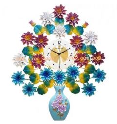 Đồng Hồ Bình Hoa Ngũ Sắc