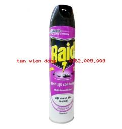 Xịt muỗi Raid 600ml